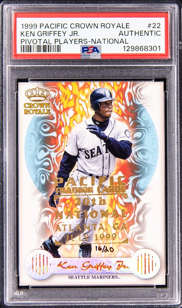 1999 Pacific Crown Royale Pivotal Players-National Ken Griffey Jr. #22 card image