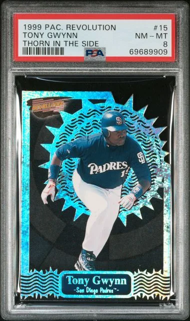 1999 Pacific Revolution Thorn In The Side Tony Gwynn #15 card image