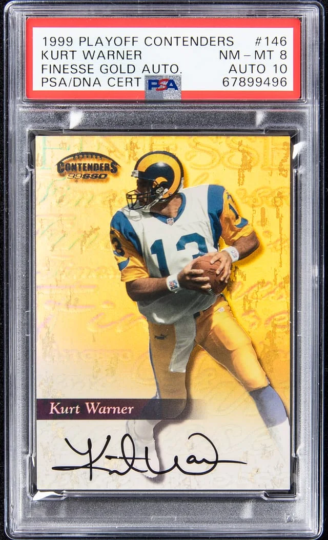1999 Playoff Contenders Kurt Warner #146 card image
