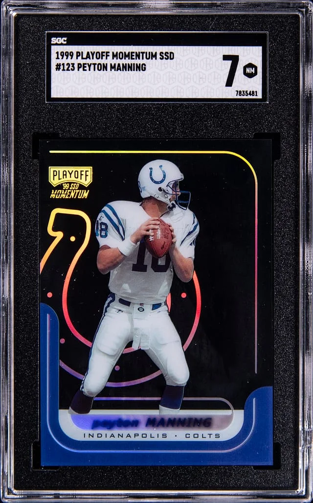 1999 Playoff Peyton Manning Momentum SSD #123 card image