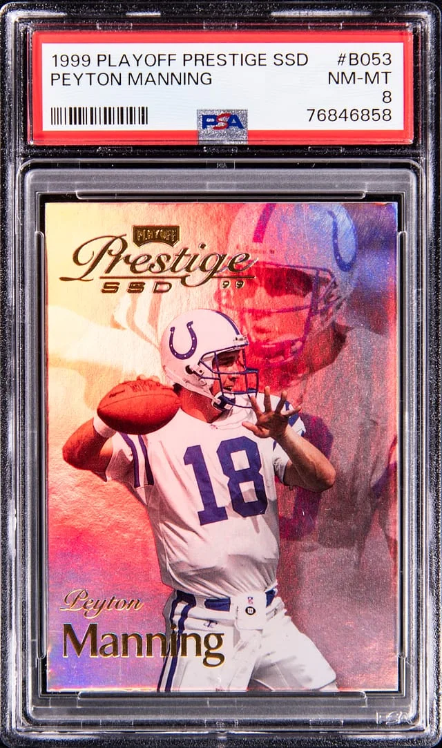 1999 Playoff Prestige Peyton Manning SSD #B053 card image
