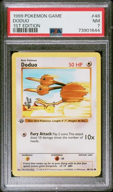 1999 Pokemon 1st Edition Doduo #48 card image