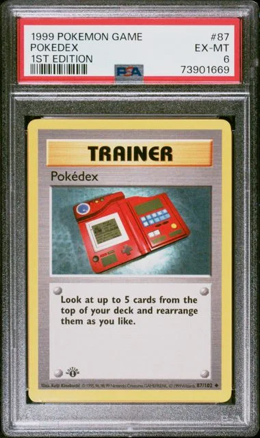 1999 Pokemon 1st Edition Pokedex #87 card image