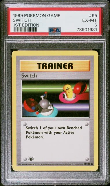 1999 Pokemon 1st Edition Switch #95 card image