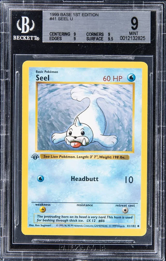 1999 Pokemon Base Set 1st Edition Steel #41 card image