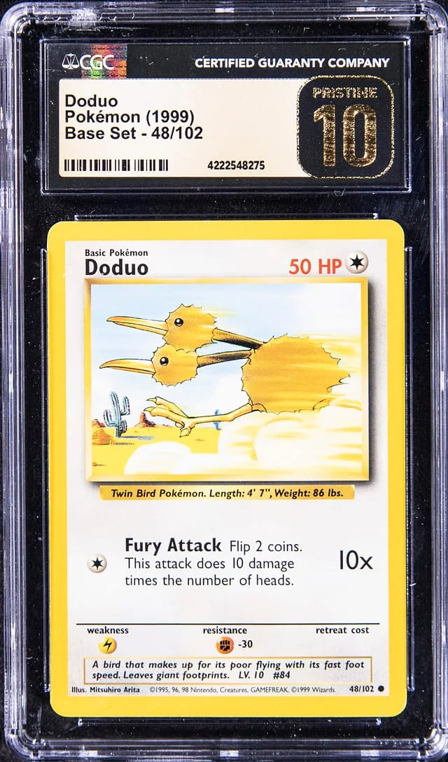 1999 Pokemon Base Set Doduo #48 card image