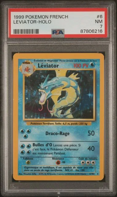 1999 Pokemon French Leviator-Holo #6 card image
