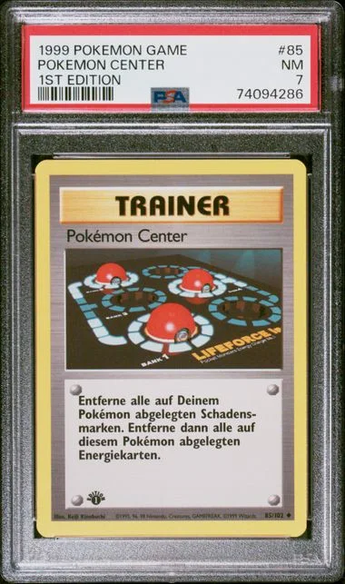 1999 Pokemon Game 1st Edition Pokemon Center #85 card image