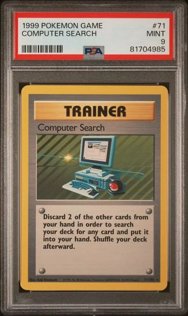 1999 Pokemon Game Computer Search #71 card image