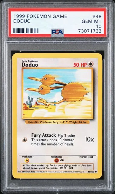 1999 Pokemon Game Doduo #48 card image
