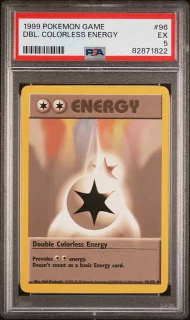 1999 Pokemon Game Double Colorless Energy #96 card image