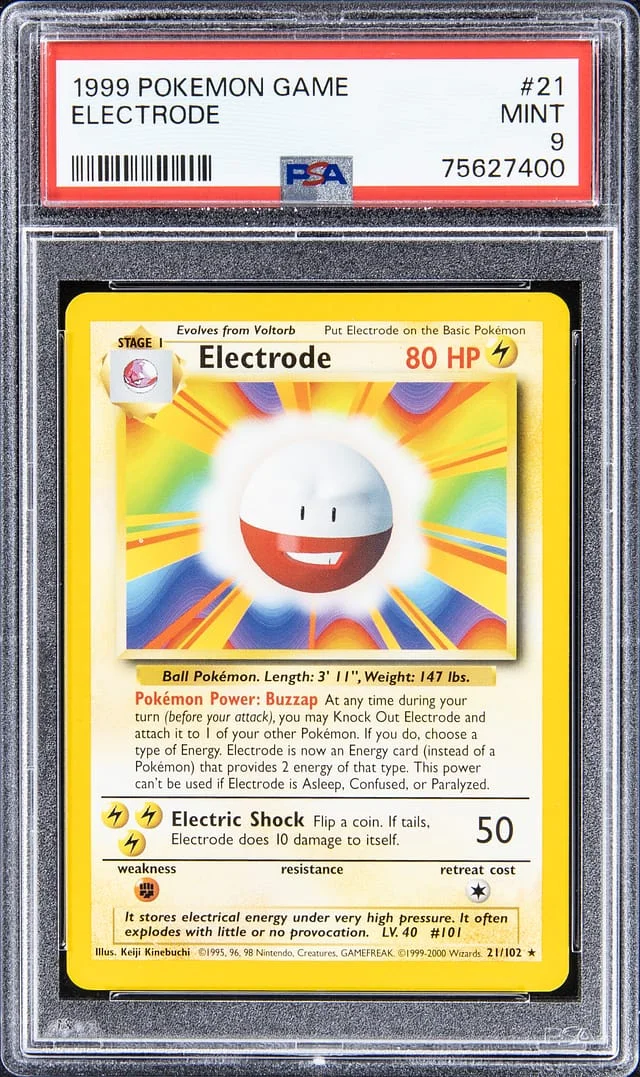 1999 Pokemon Game Electrode #21 card image