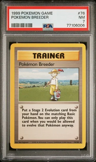 1999 Pokemon Game Pokemon Breeder #76 card image