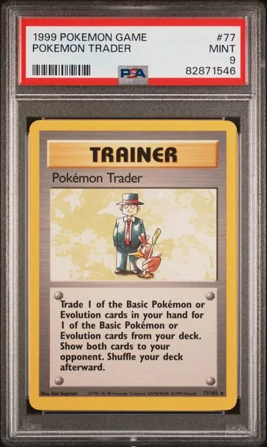 1999 Pokemon Game Pokemon Trader #77 card image