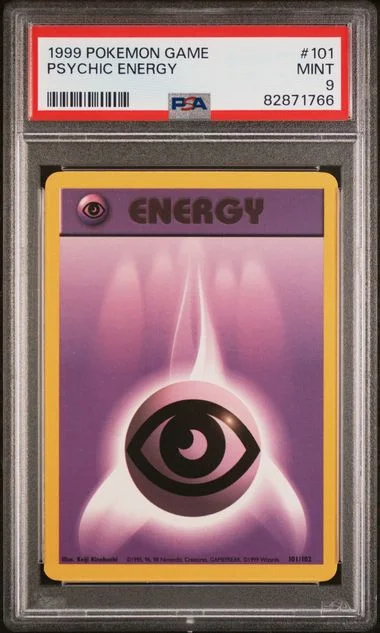 1999 Pokemon Game Psychic Energy #101 card image
