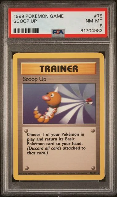 1999 Pokemon Game Scoop Up #78 card image