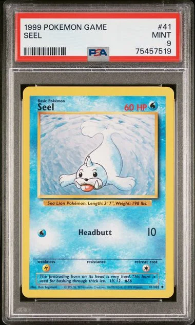 1999 Pokemon Game Seel #41 card image