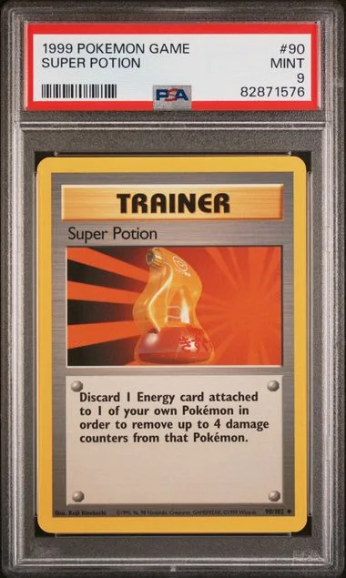 1999 Pokemon Game Super Potion #90 card image
