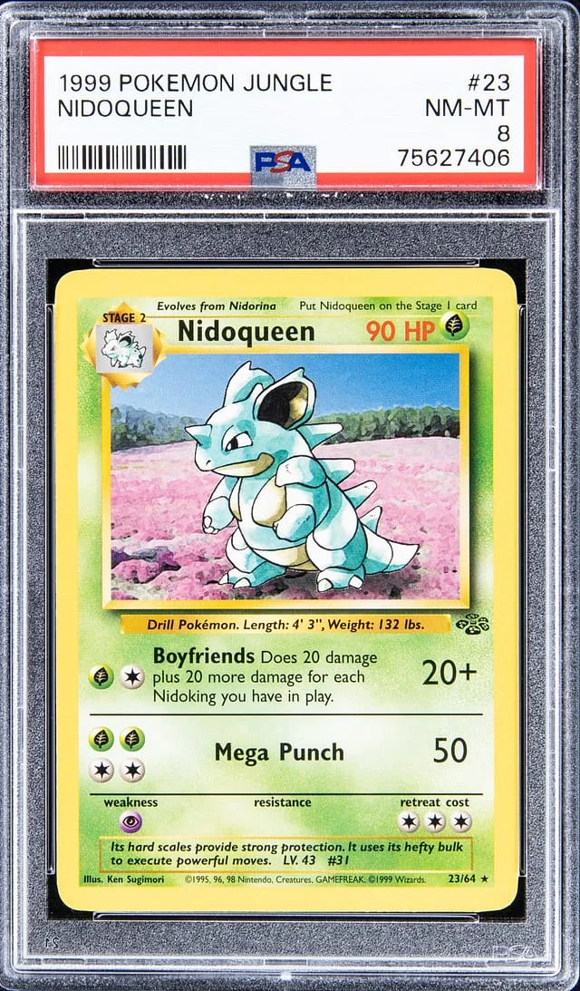 1999 Pokemon Jungle Nidoqueen #23 card image