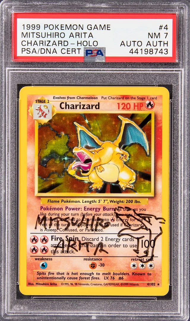 1999 Pokemon TCG Charizard Holo #3 card image