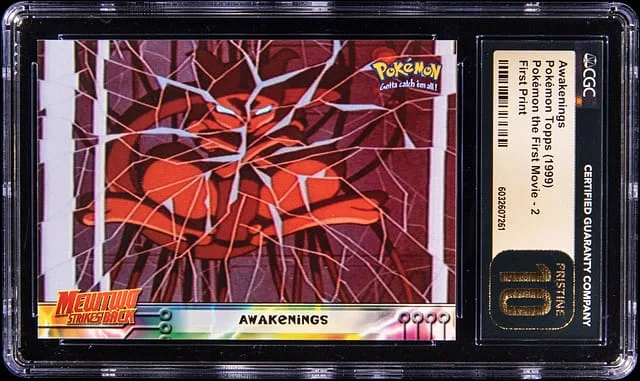 1999 Pokemon Topps Pokemon the First Movie First Print Awakenings #2 card image