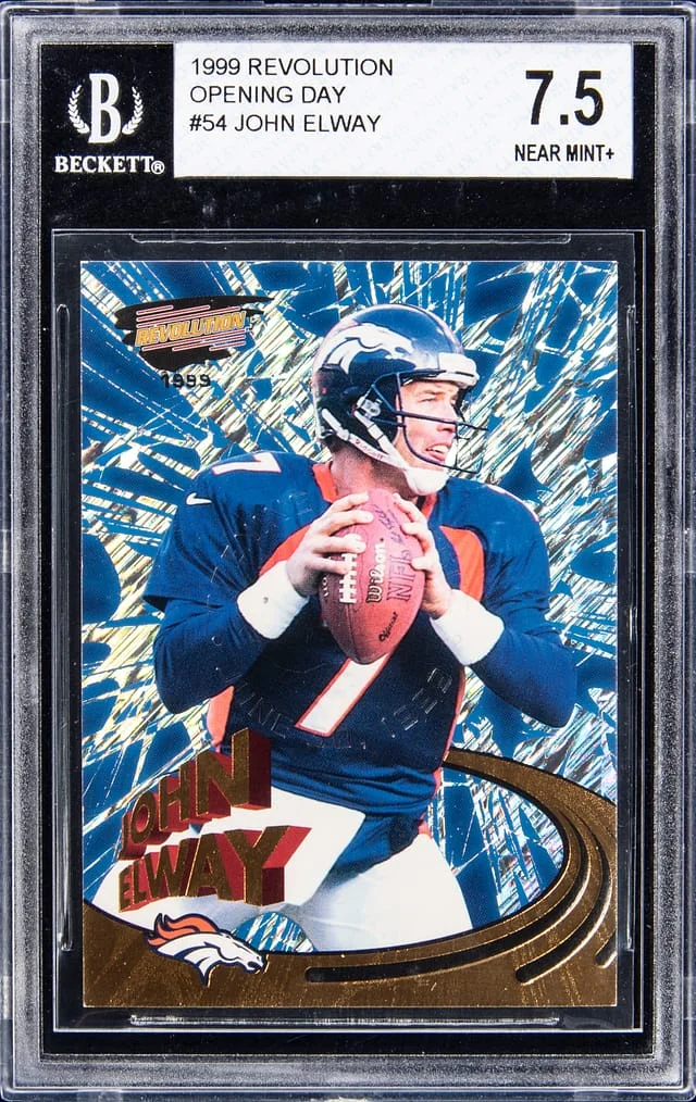 1999 Revolution John Elway Opening Day #54 card image