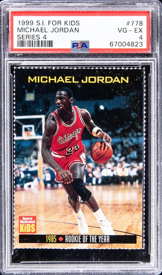 1999 S.I For Kids Series 4 Michael Jordan #778 card image