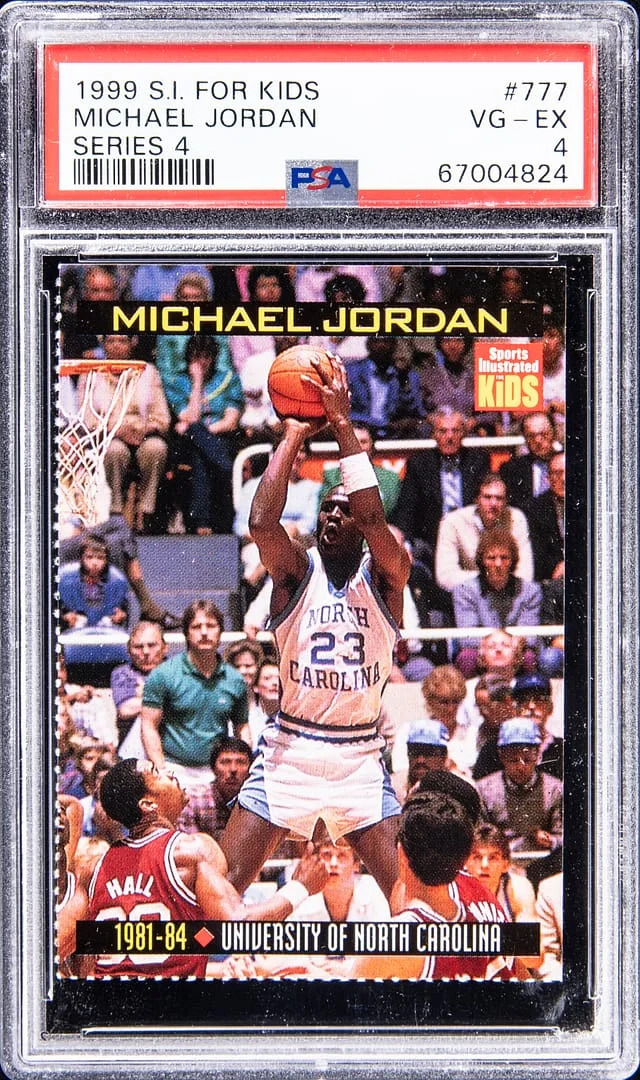 1999 S.I For Kids Series Michael Jordan #777 card image