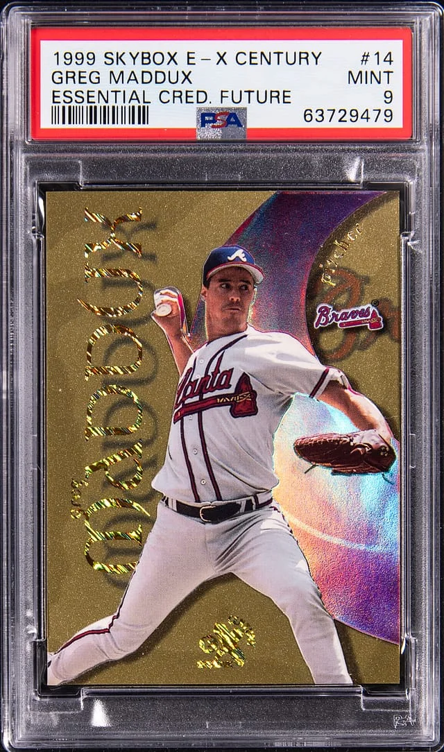 1999 SkyBox E-X Greg Maddux Century Essential Credentials Now #14 card image