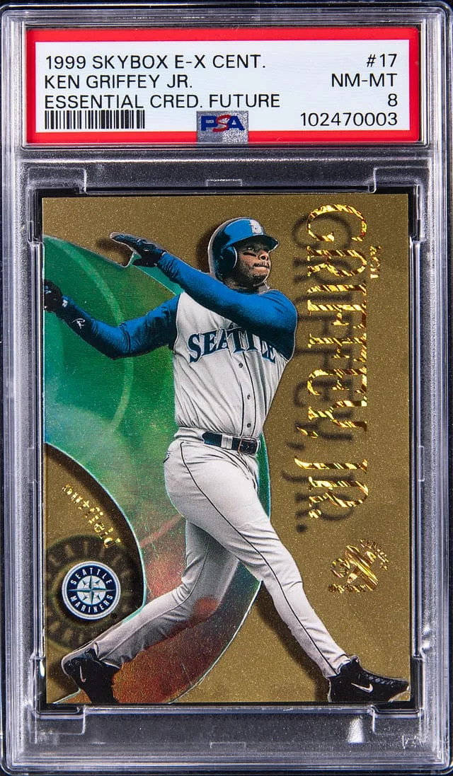 1999 SkyBox E-X Ken Griffey Jr. Century Essential Credentials Future #17 card image