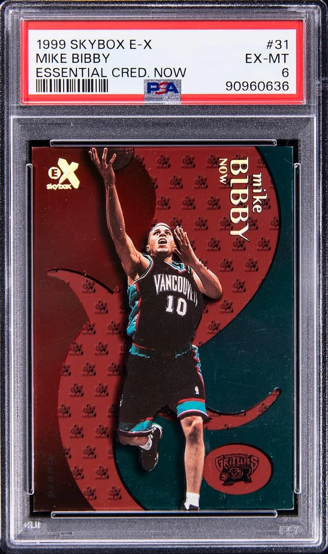 1999 SkyBox E-X Mike Bibby Essential Credentials Now #31 card image