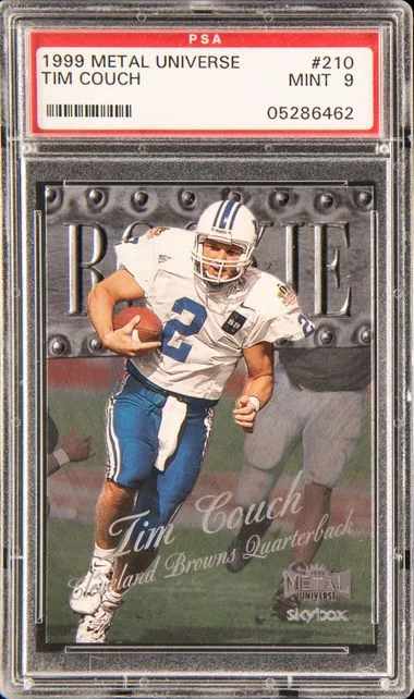 1999 SkyBox Metal Universe Tim Couch #210 card image