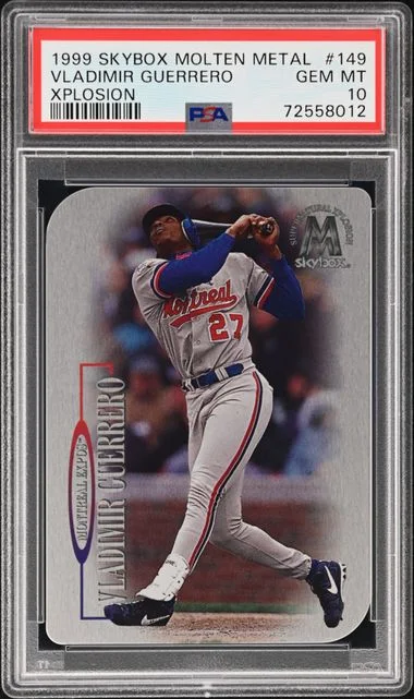 1999 SkyBox Molten Metal Vladimir Guerrero Xplosion #149 card image