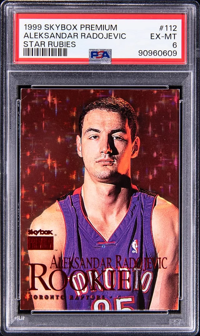 1999 SkyBox Premium Aleksandar Radojevic Star Rubies #112 card image