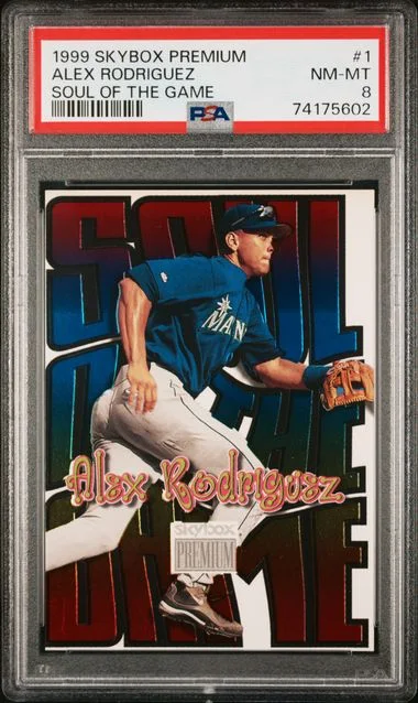 1999 SkyBox Premium Alex Rodriguez Soul Of The Game #1 card image