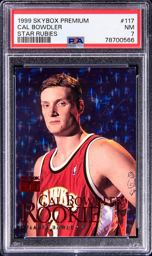 1999 SkyBox Premium Cal Bowdler Star Rubies #117 card image
