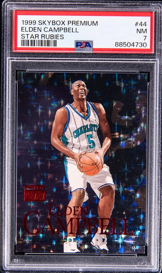 1999 SkyBox Premium Elden Campbell Star Rubies #44 card image