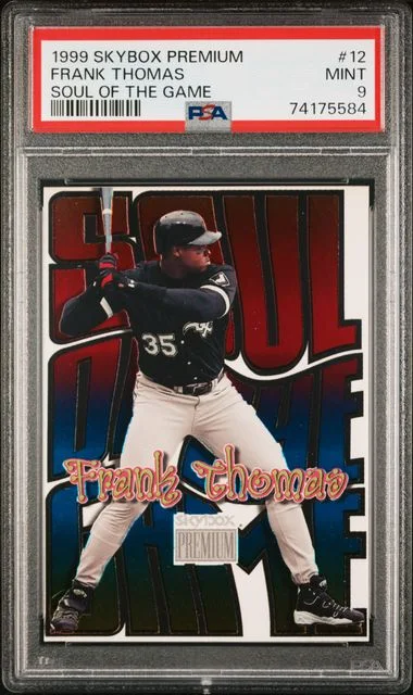 1999 SkyBox Premium Frank Thomas Soul Of The Game #12 card image