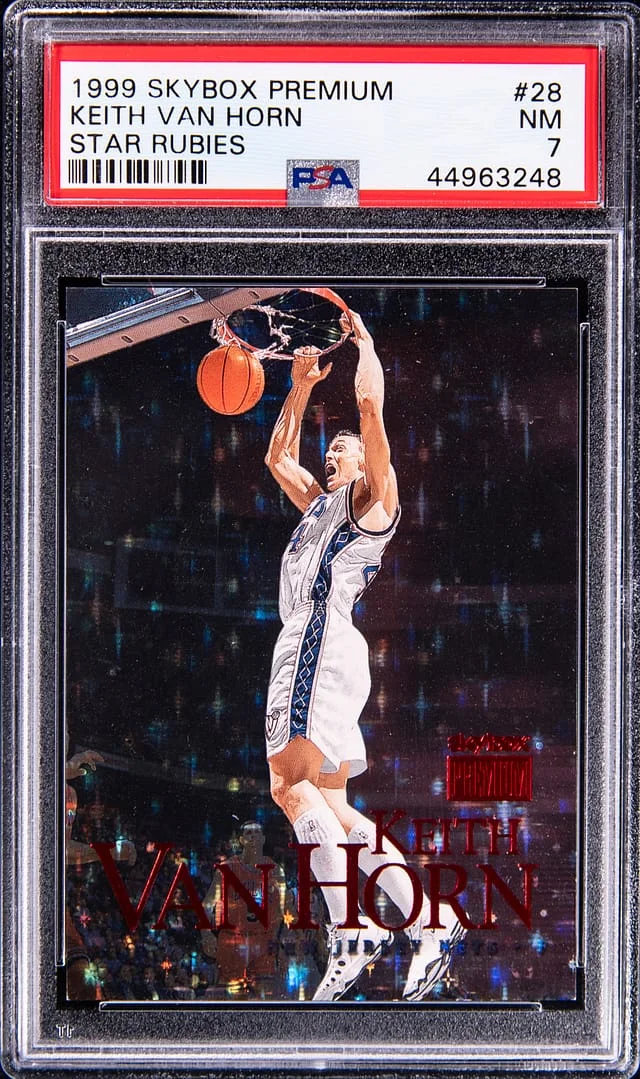 1999 SkyBox Premium Keith Van Horn Star Rubies #28 card image