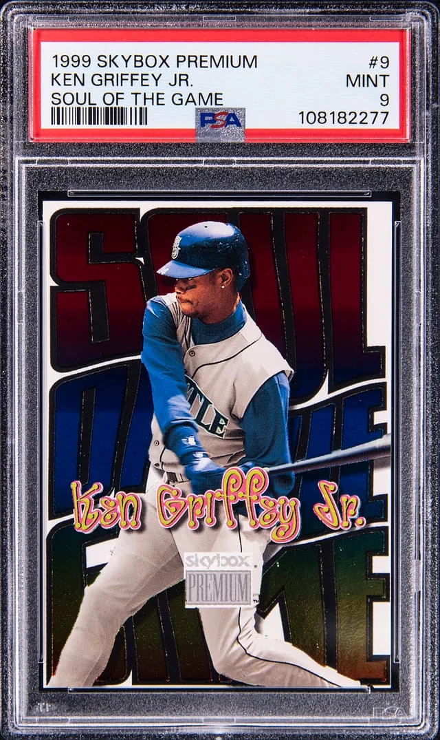 1999 SkyBox Premium Ken Griffey Jr. Soul Of The Game #9SG card image