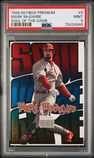 1999 SkyBox Premium Mark Mcgwire Soul Of The Game #8 card image