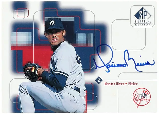 1999 SP Signature Edition Mariano Rivera #MR1 card image