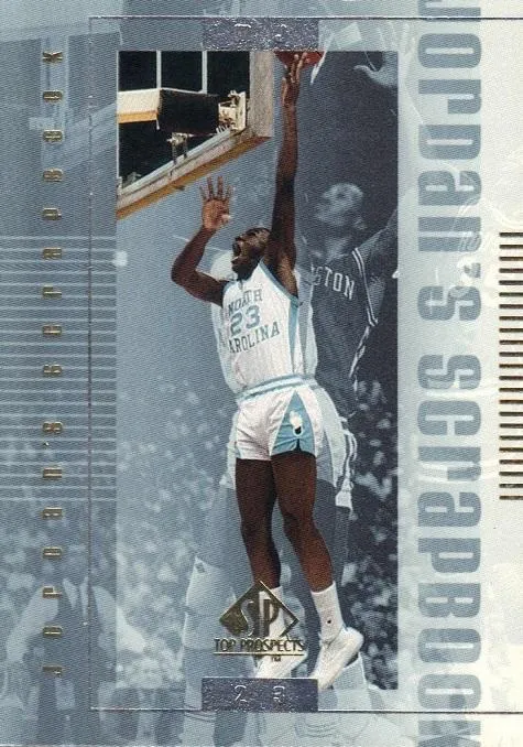 1999 SP Top Prospects Michael Jordan Jordan's Scrapbook #J19 card image