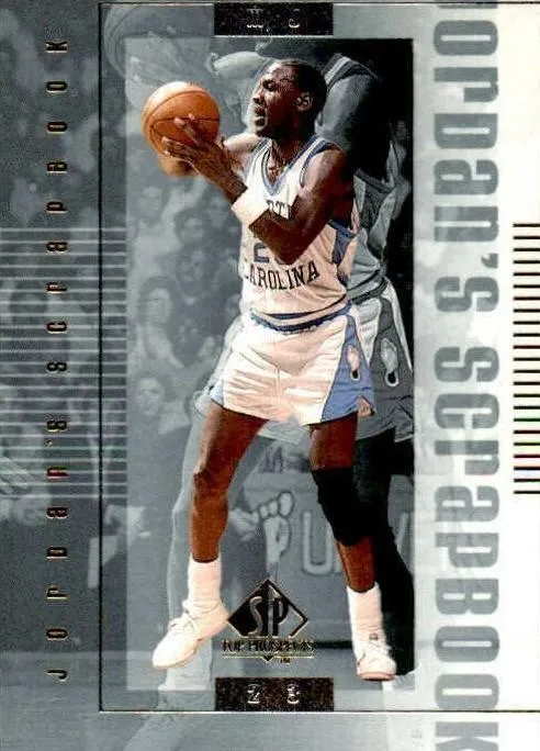 1999 SP Top Prospects Michael Jordan Jordan's Scrapbook #J4 card image