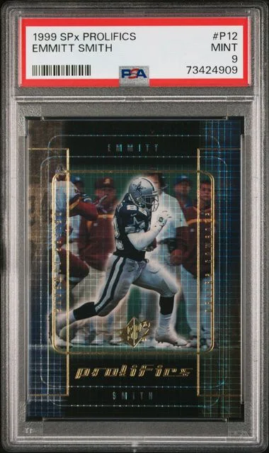 1999 SPx Emmitt Smith Prolifics #P12 card image