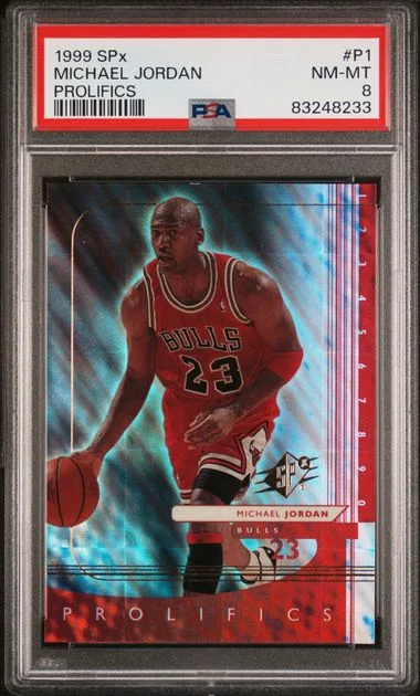 1999 SPx Michael Jordan Prolifics #P1 card image