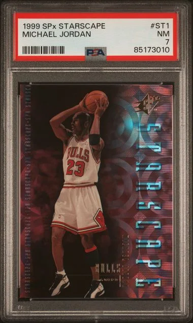 1999 SPx Michael Jordan Starscape #ST1 card image