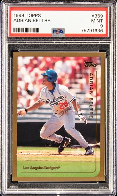 1999 Topps Adrian Beltre #369 card image