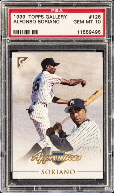 1999 Topps Alfonso Soriano Gallery #128 card image