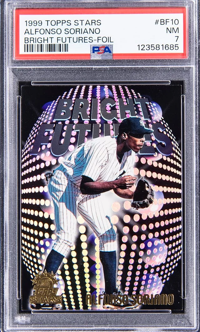 1999 Topps Alfonso Soriano Stars Bright Futures Foil #BF-10 card image